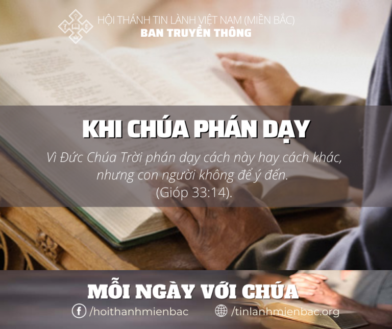 Bài 21 Khi Chúa Phán Dạy