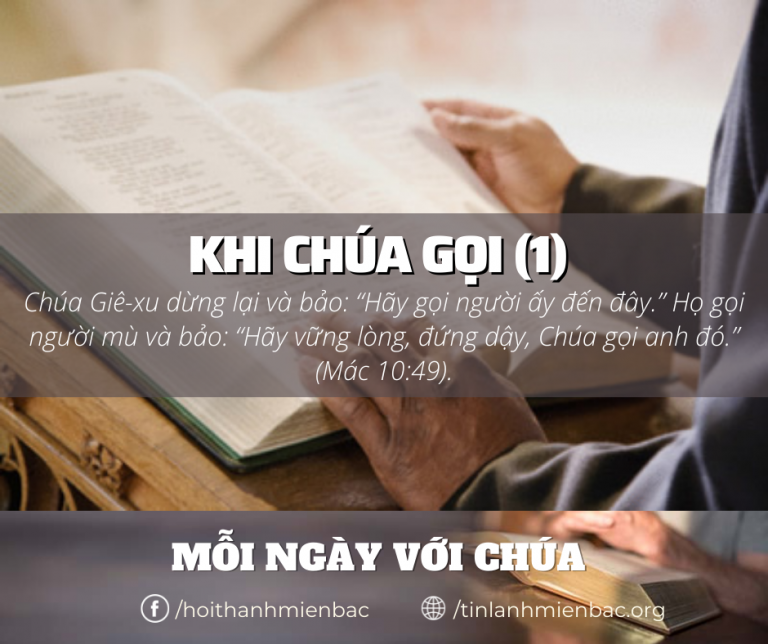 Bài 11 Khi Chúa Gọi (1)