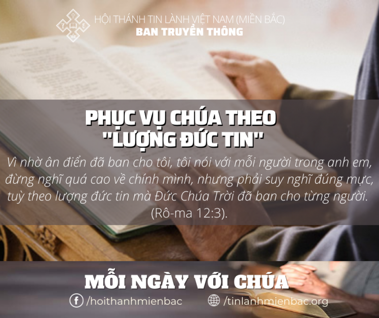 Bài 23 Phục Vụ Chúa Theo ‘Lượng Đức Tin’