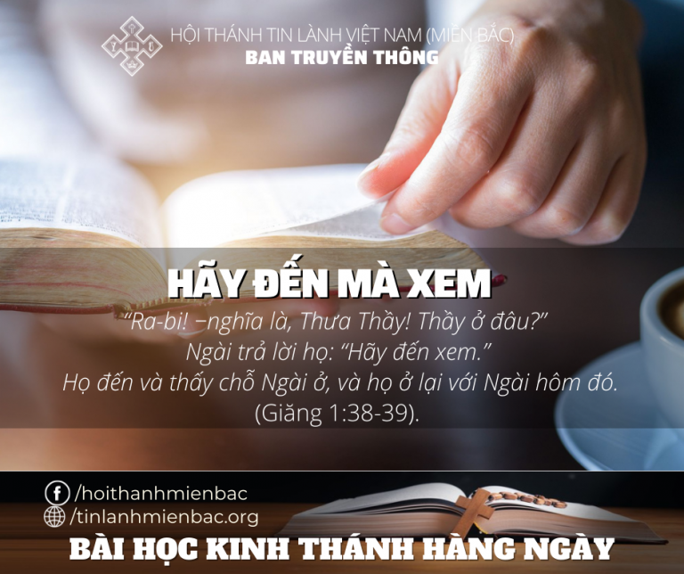 Ngày 24/1/2022: HÃY ĐẾN MÀ XEM