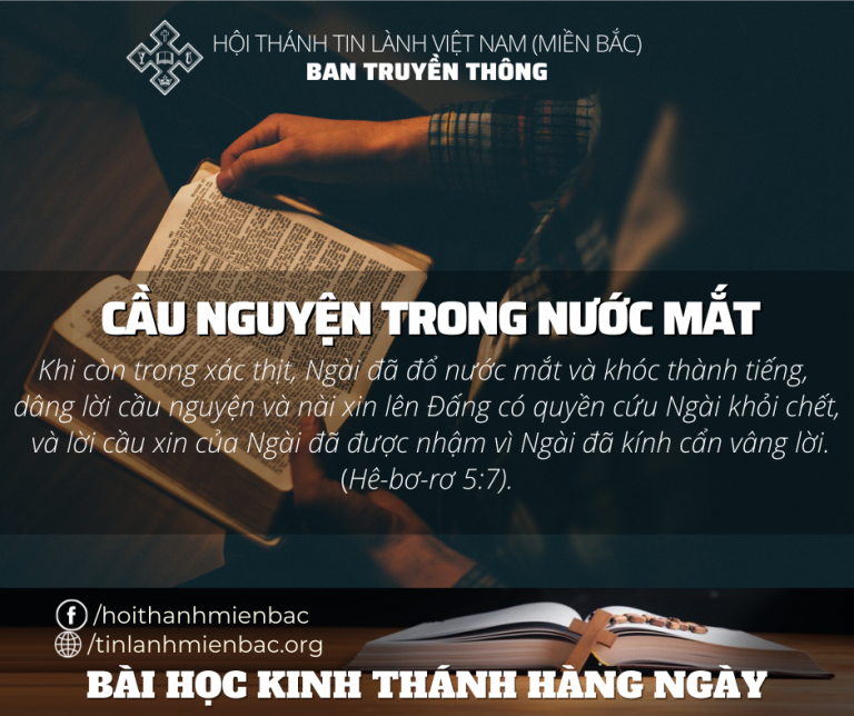 Ngày 26/1/2022: CẦU NGUYỆN TRONG NƯỚC MẮT