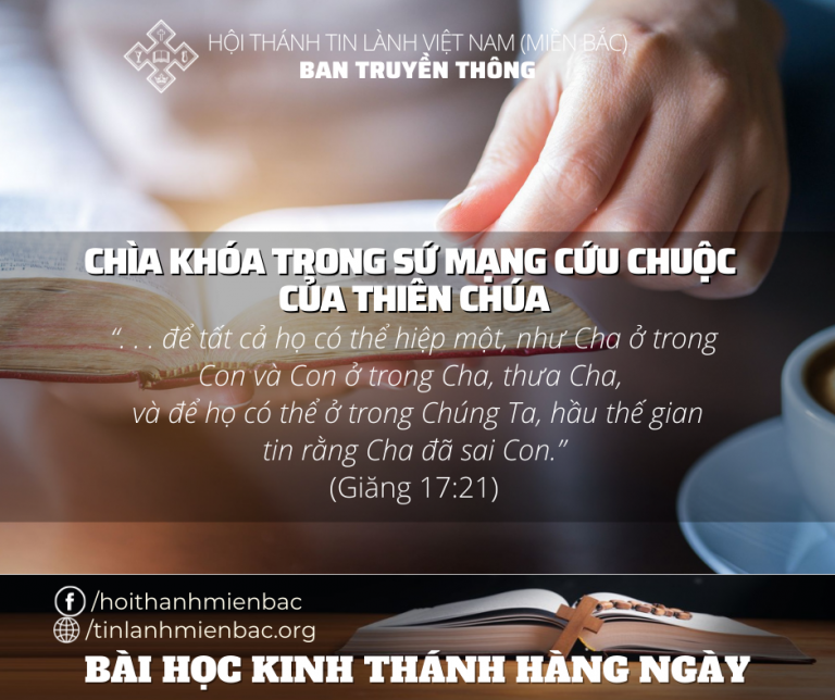 Ngày 12/1/2022: CHÌA KHÓA TRONG SỨ MẠNG CỨU CHUỘC CỦA THIÊN CHÚA