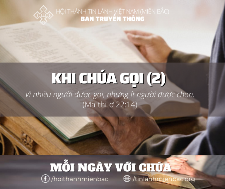 Bài 12 Khi Chúa Gọi (2)