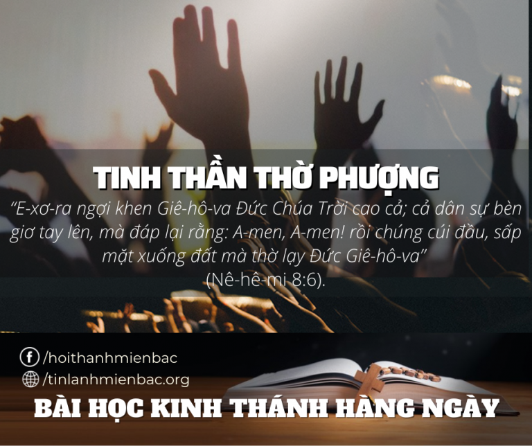Ngày 6/1/2022: TINH THẦN THỜ PHƯỢNG