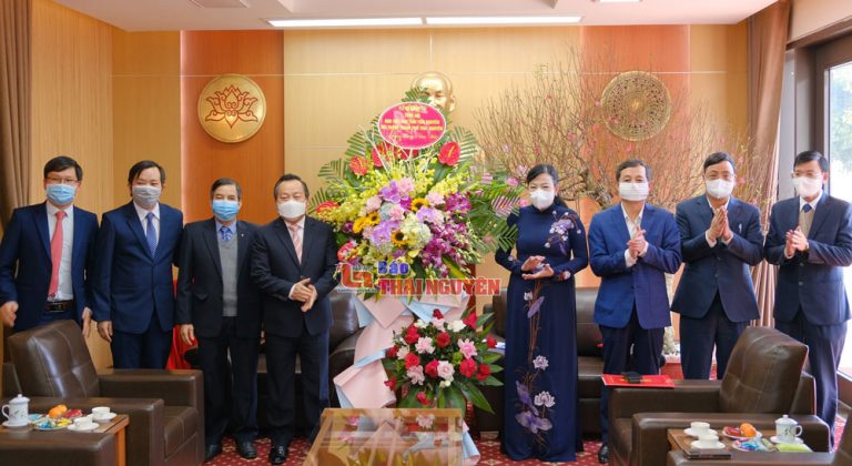 Đoàn Tổng Hội Thăm Và Chúc Tết Chính Quyền Tỉnh Thái Nguyên