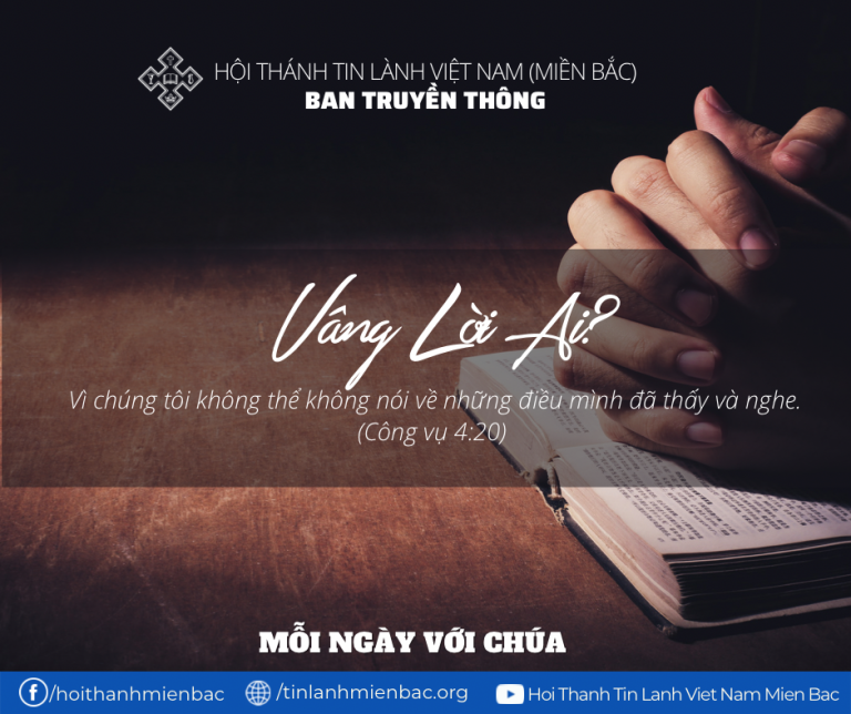 Bài 38 Vâng Lời Ai?