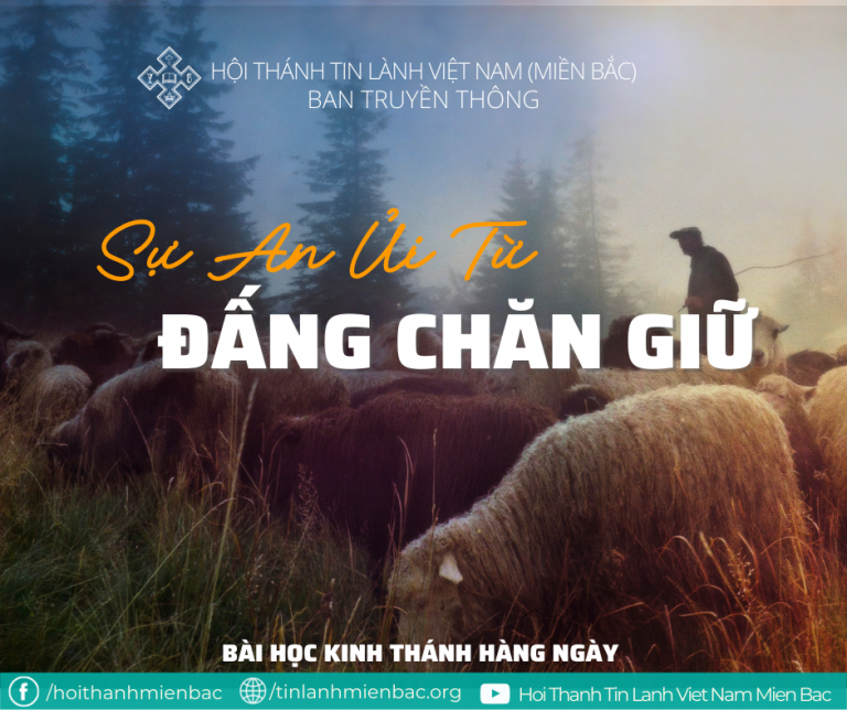 Ngày 27/2: SỰ AN ỦI TỪ ĐẤNG CHĂN GIỮ