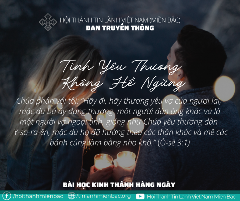 Ngày 14/2: TÌNH YÊU THƯƠNG KHÔNG HỀ NGỪNG