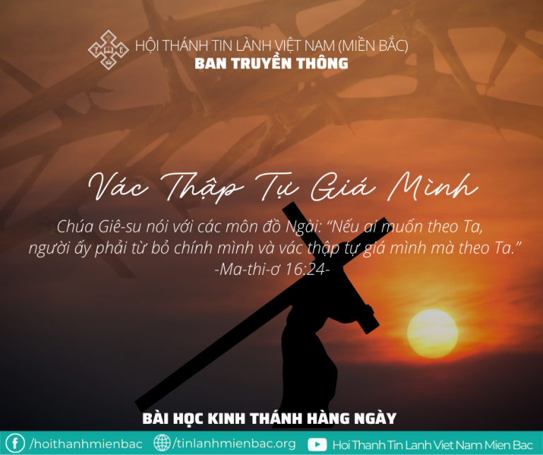 Ngày 18/2:  VÁC THẬP TỰ GIÁ MÌNH