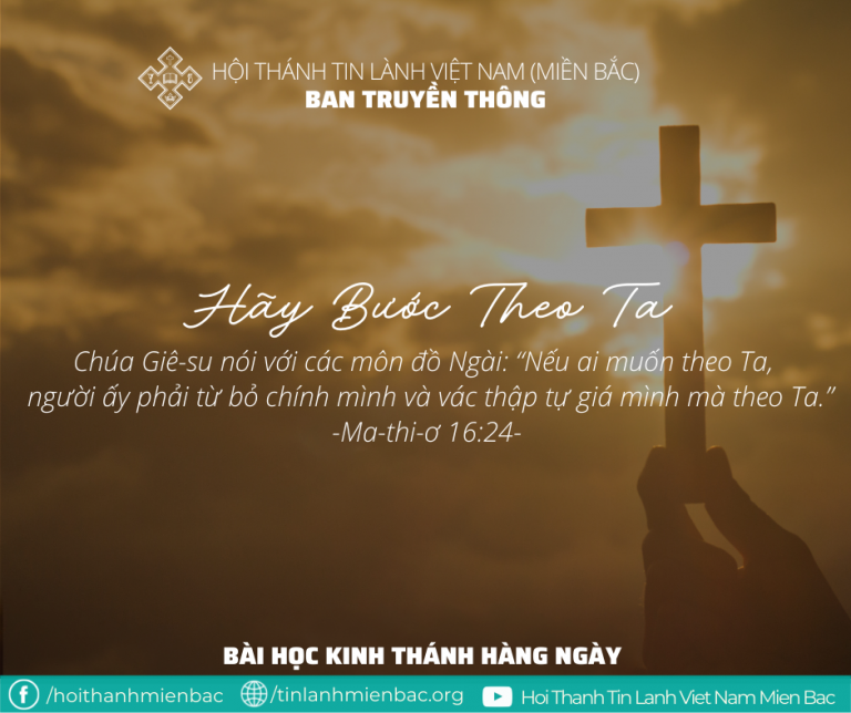 Ngày 19/2: HÃY BƯỚC THEO TA