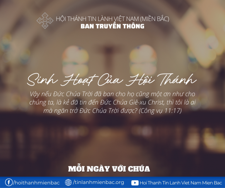 Bài 48: Sinh Hoạt Của Hội Thánh