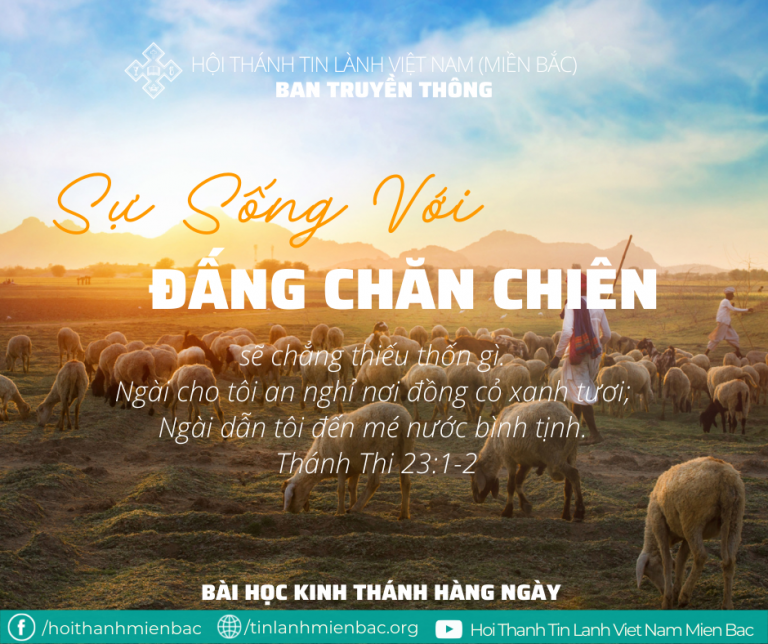 Ngày 26/2: SỰ SỐNG VỚI ĐẤNG CHĂN CHIÊN