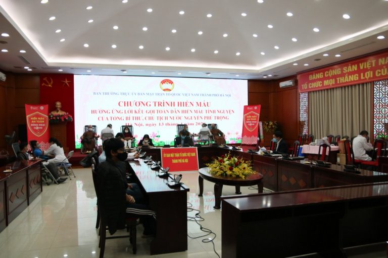 Tổng Hội – Hội Thánh Tin Lành Việt Nam Hưởng Ứng Chương Trình Hiến Máu Nhân Đạo