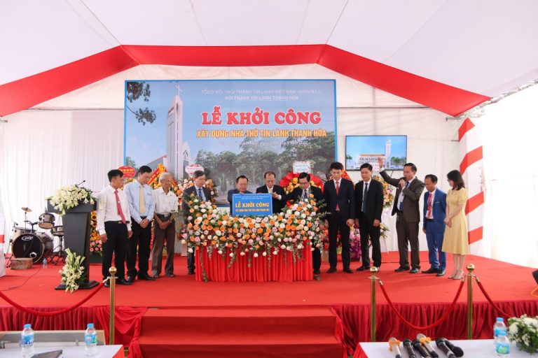 Lễ Khởi Công Xây Dựng Nhà Thờ Tin Lành Thanh Hóa 