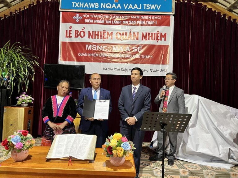 Lễ Bổ Nhiệm Quản Nhiệm Tại Lai Châu