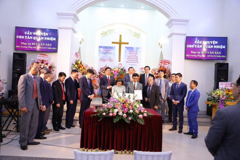Kiến An: Lễ Bổ Nhiệm Mục Sư Quản Nhiệm