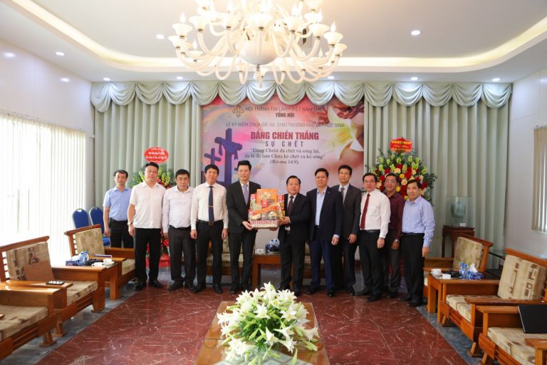 Cơ Quan Chính Quyền TP Hà Nội Chúc Mừng Giáo Hội Nhân Lễ Phục Sinh