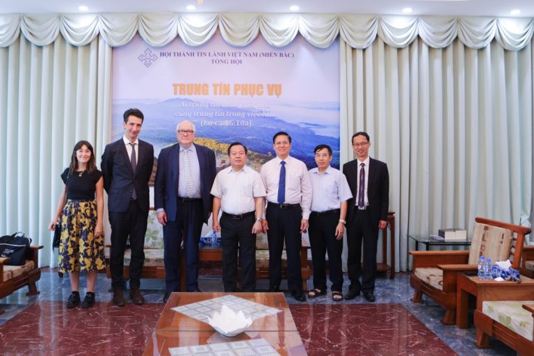 Thường Trực Tổng Hội Tiếp Đoàn Công Tác Đại Sứ Quán Pháp Tại Việt Nam