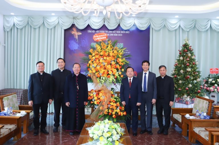 Tổng Hội  – Hội Thánh Tin Lành Việt Nam (MB) và Tổng Giám Mục Hà Nội chúc mừng lễ Giáng sinh