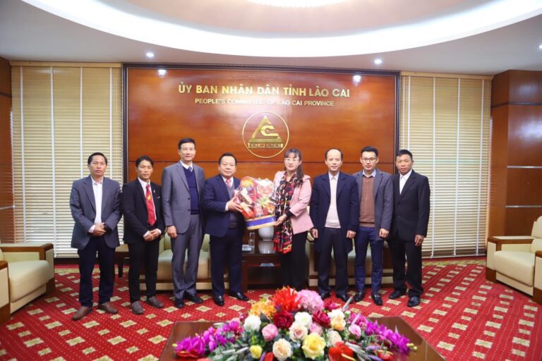Chuyến thăm chúc Tết và làm việc của Thường trực Tổng hội và ban đại diện tin lành với các cấp chính quyền tỉnh Lào Cai