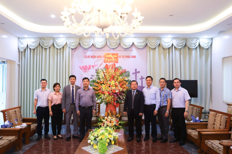 Cục An Ninh Nội Địa thăm và chúc mừng Giáo hội nhân lễ Phục sinh 