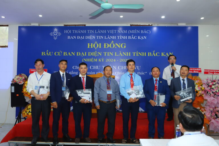Hội Đồng Bầu Cử Ban Đại Diện Tin Lành Tỉnh Bắc Kạn