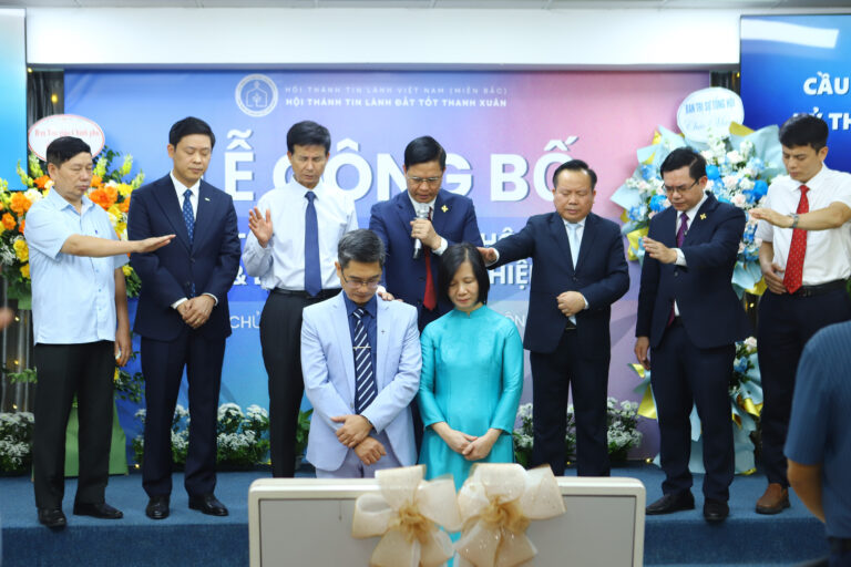 LỄ CÔNG BỐ THÀNH LẬP HỘI THÁNH & BỔ NHIỆM QUẢN NHIỆM TẠI HT ĐẤT TỐT THANH XUÂN