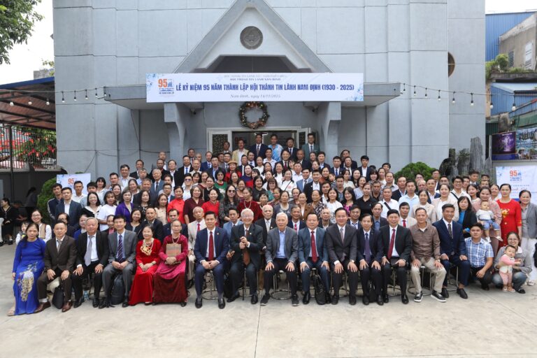 LỄ KỶ NIỆM 95 NĂM THÀNH LẬP HỘI THÁNH TIN LÀNH NAM ĐỊNH