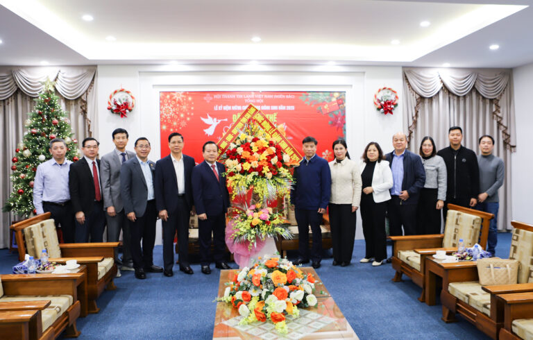 TỔNG HỘI HTTLVN (MIỀN BẮC) ĐÓN TIẾP ĐOÀN CÔNG TÁC TỈNH CAO BẰNG