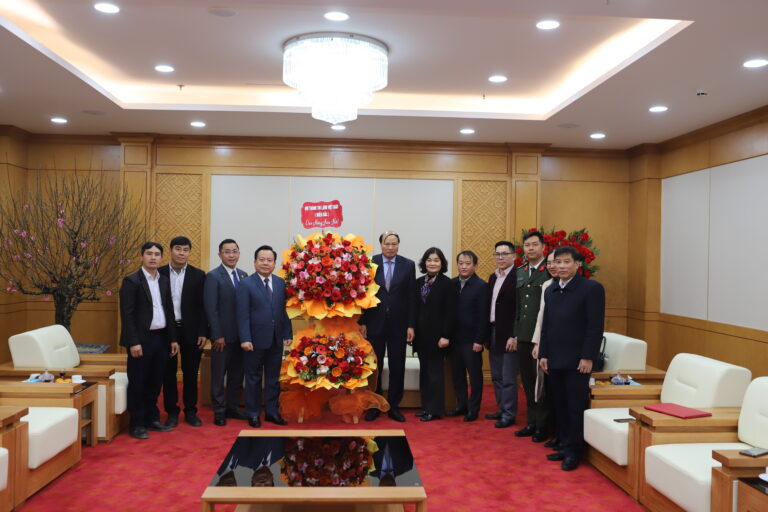 Thường Trực Tổng Hội và Ban Đại Diện Tin Lành Thăm, Chúc Tết Các Cơ Quan Tỉnh Cao Bằng