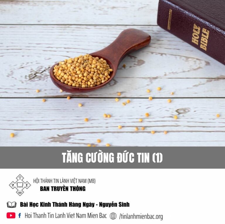 Tăng Cường Đức Tin (1) 