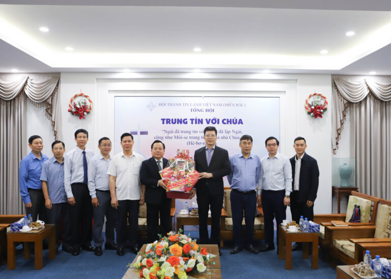 Ban Tôn Giáo Chính Phủ Thăm Và Chúc Mừng Tổng Hội Nhân Lễ Phục Sinh 2026